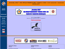 Tablet Screenshot of judo.ittv.pl